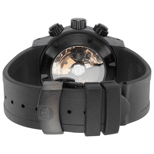 Back view of Edox CO-1 Men's Automatic Watch 01125-CLNGN-NING