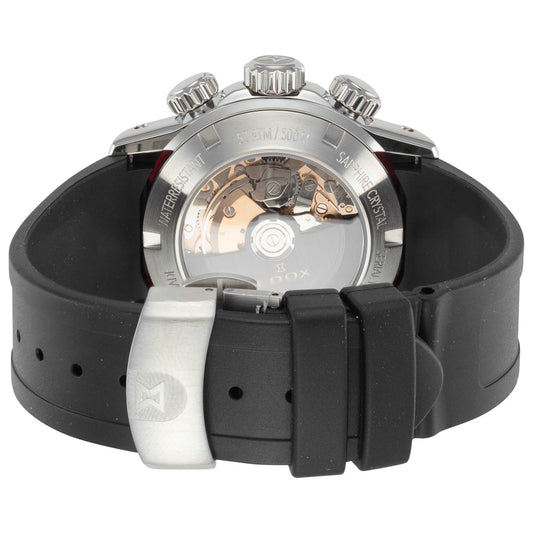 Back view of Edox CO-1 Men's Automatic Watch 01128-3NRCA-NN