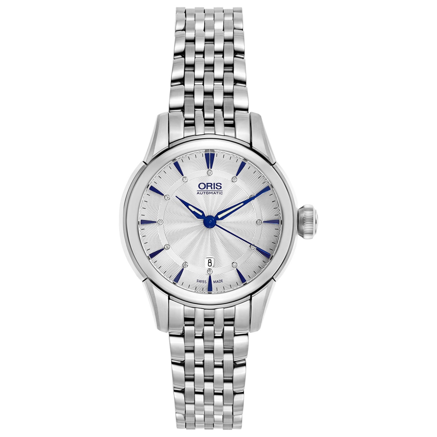 Front view of Oris Artelier Women's Automatic Watch 01561768740310781477