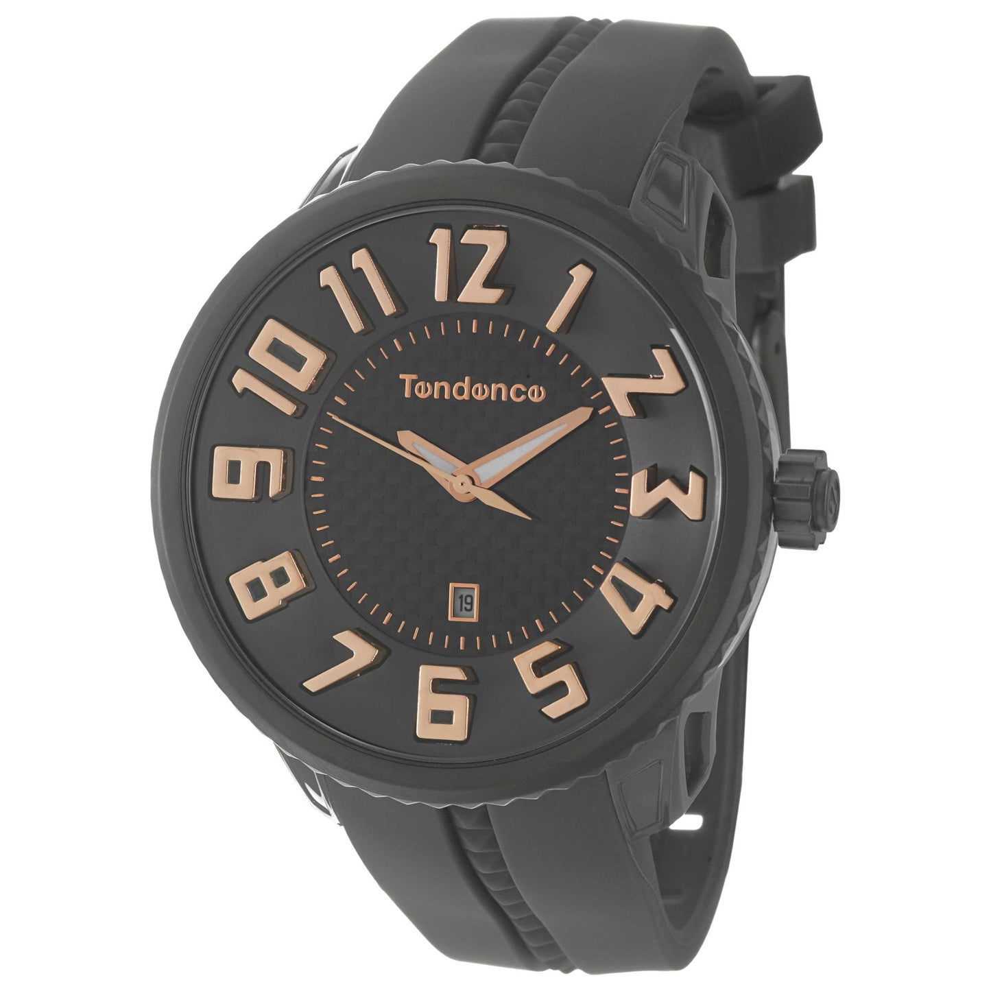 Front view of Tendence Gulliver Round Men's Quartz Watch 02043018
