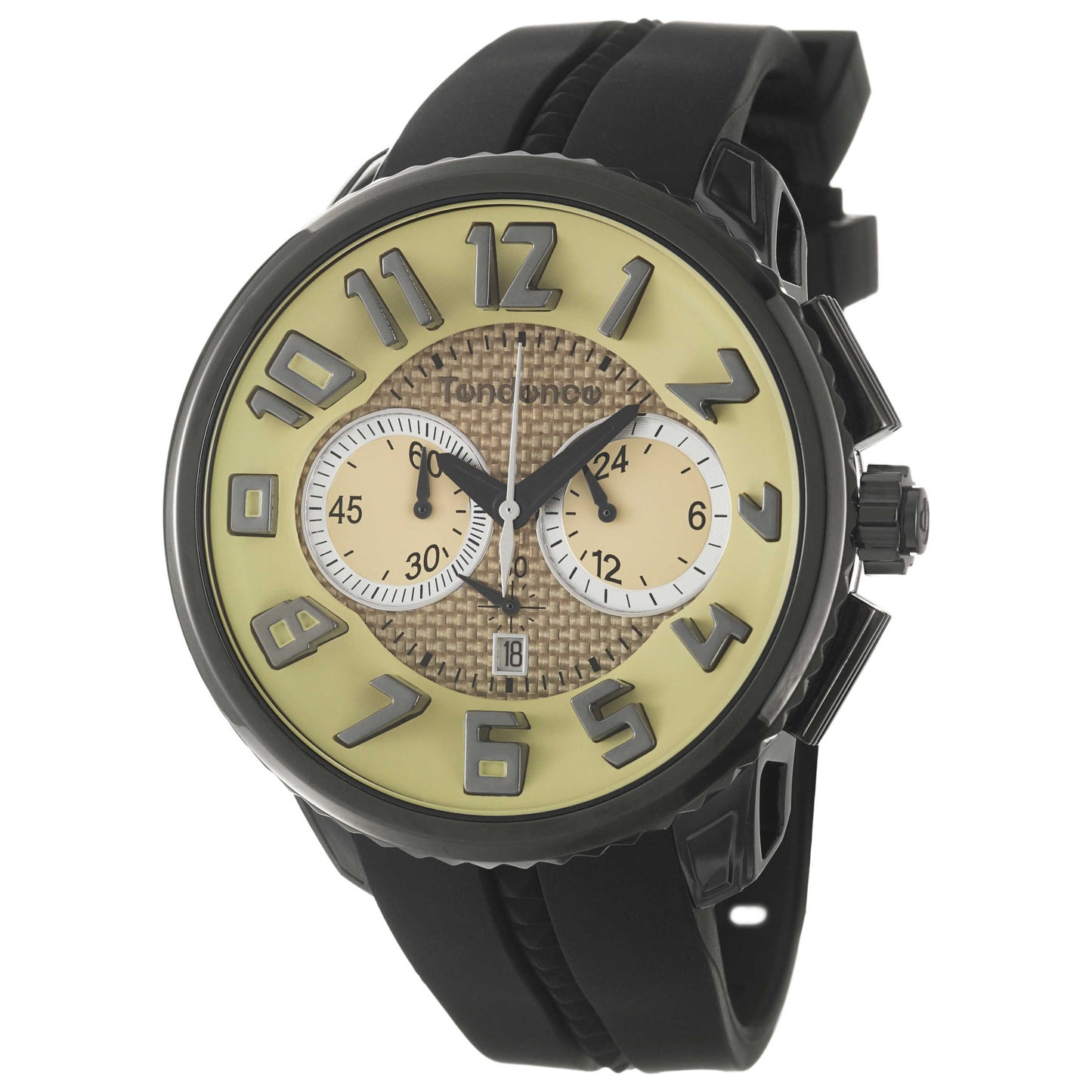 Front view of Tendence Gulliver Round Men's Quartz Watch 02046015