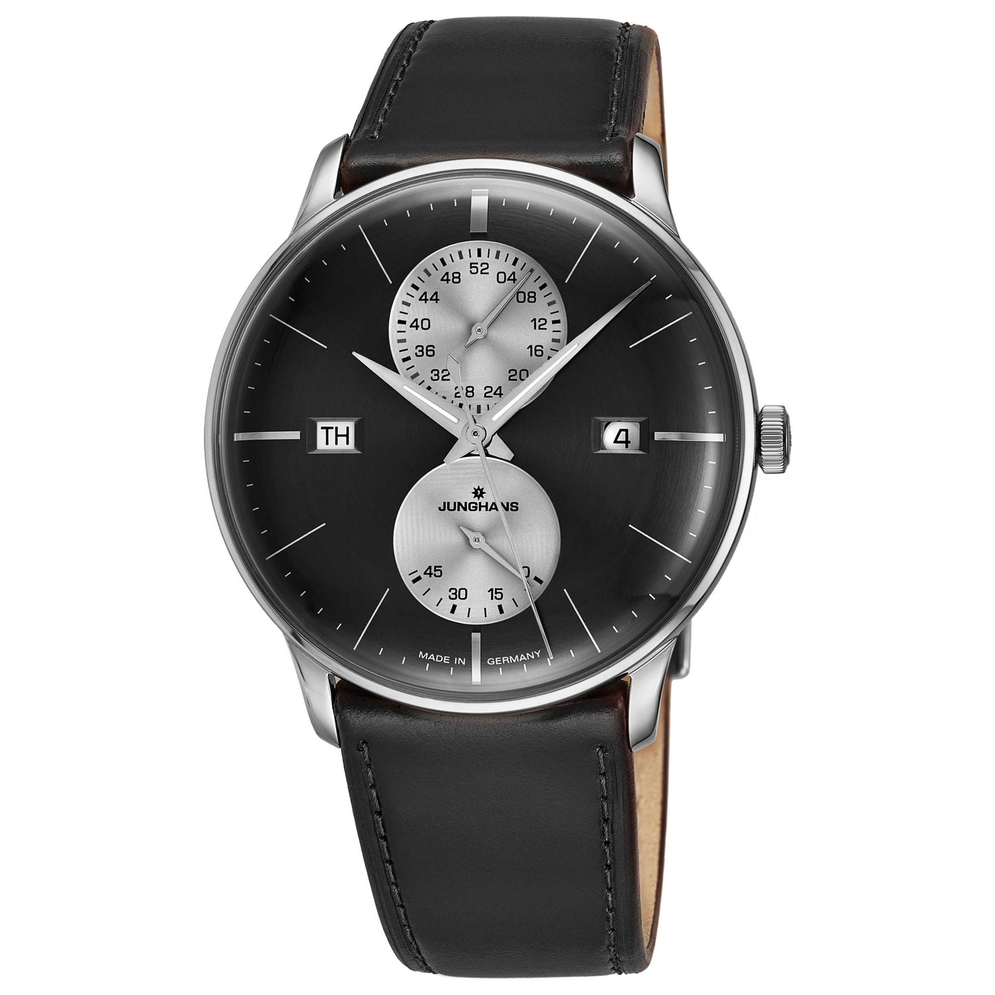 Front view of Junghans Meistr Agenda Men's Automatic Watch 027/4567.01