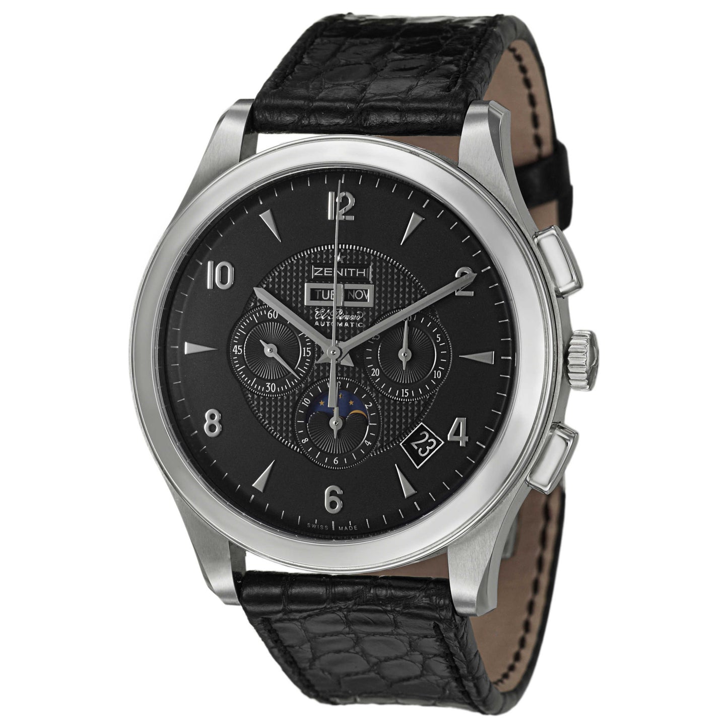 Front view of Zenith Class Men's Automatic Watch 03-0520-410-22C506GB