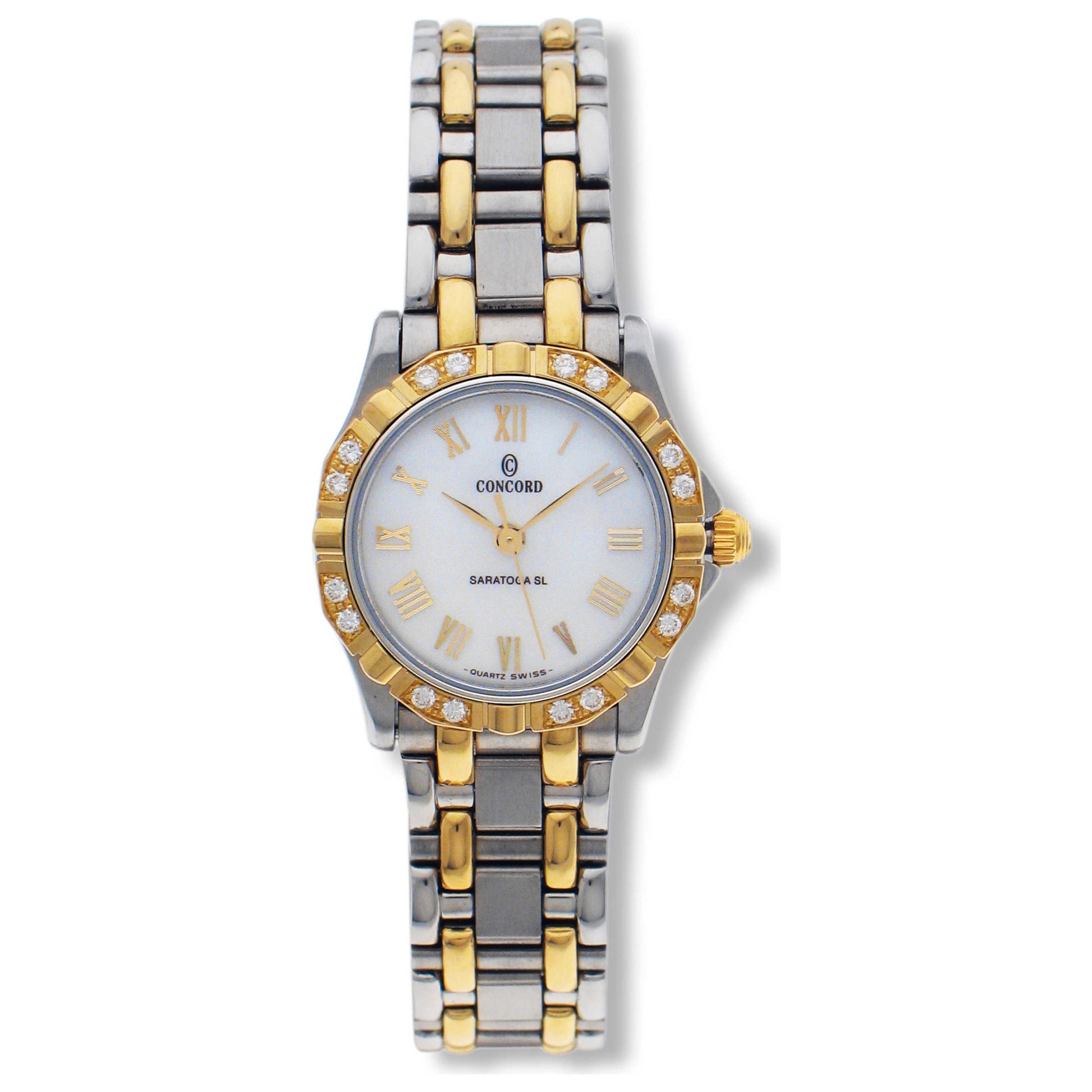Front view of Concord Saratoga SL Women's Swiss Quartz (Battery-Powered) Watch 0308785