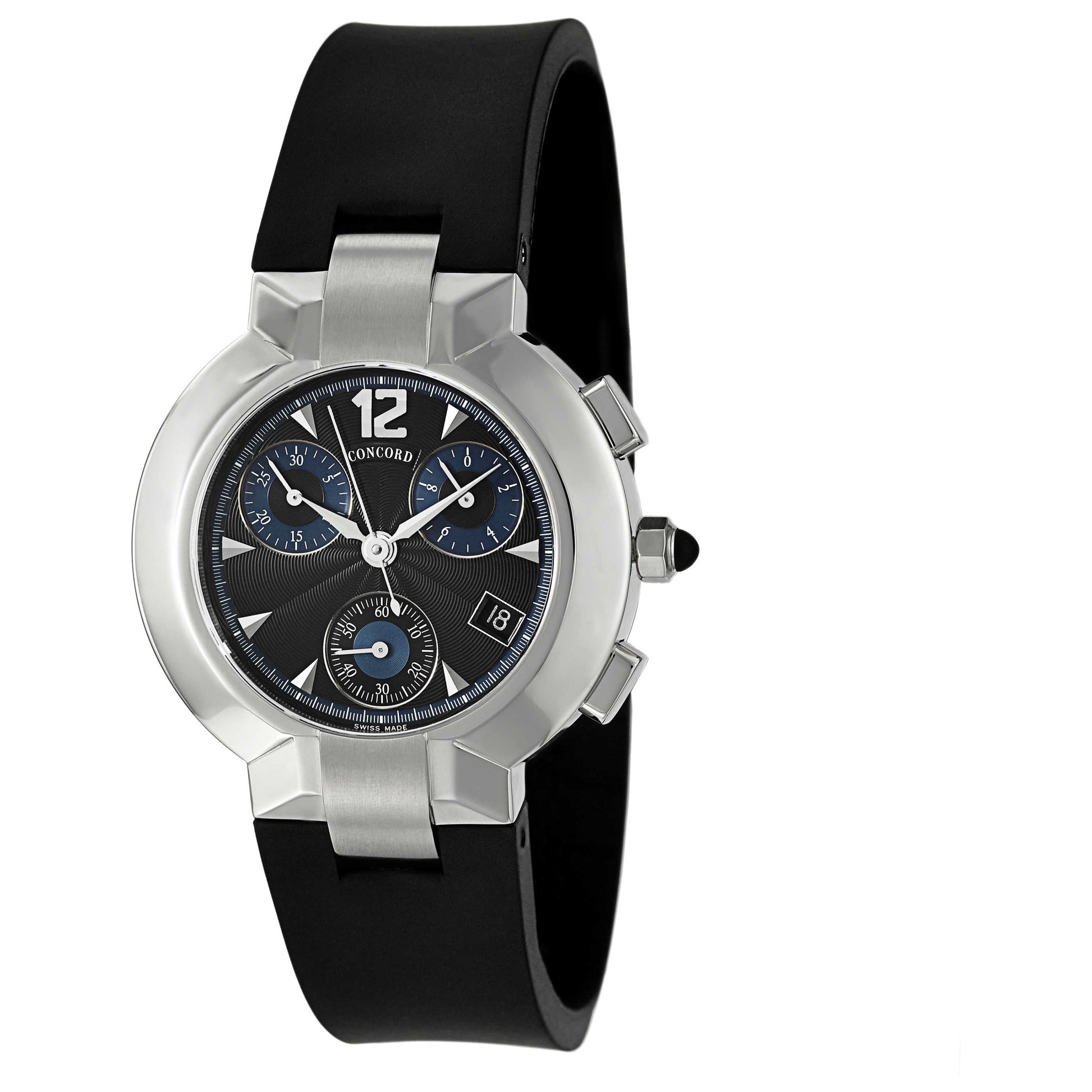 Front view of Concord La Scala Men's Swiss Quartz (Battery-Powered) Watch 0310142