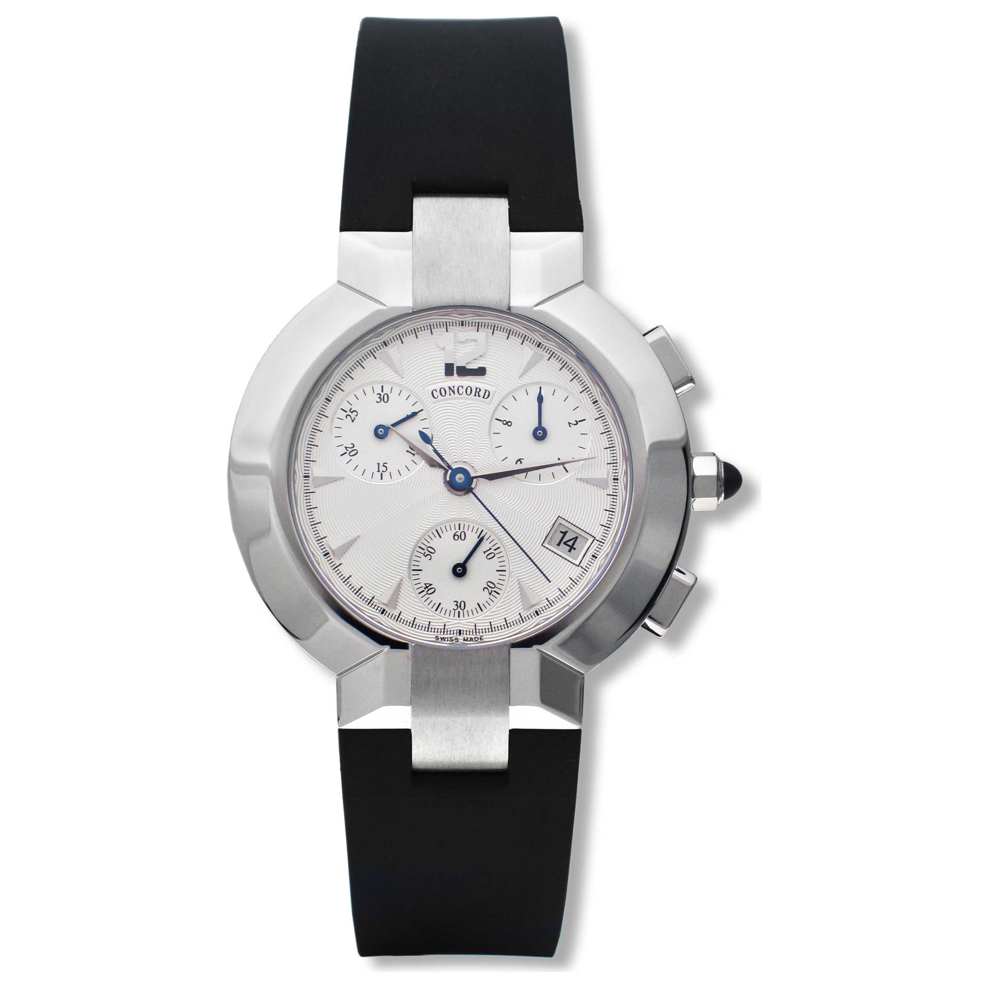 Front view of Concord La Scala Men's Swiss Quartz (Battery-Powered) Watch 0310143
