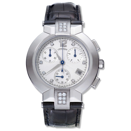 Front view of Concord La Scala Men's Swiss Quartz (Battery-Powered) Watch 0310334