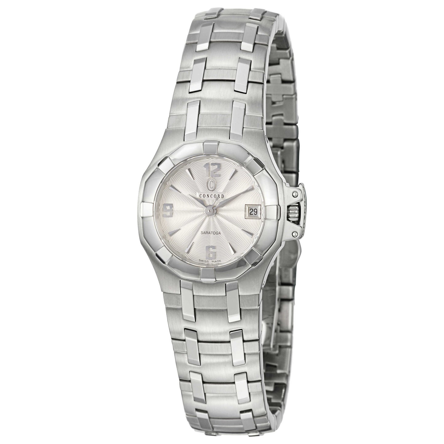 Front view of Concord Saratoga Women's Swiss Quartz (Battery-Powered) Watch 0310376