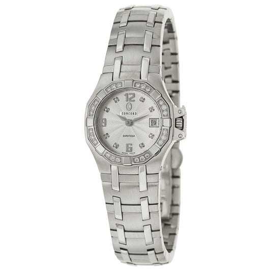 Front view of Concord Saratoga Women's Swiss Quartz (Battery-Powered) Watch 0310471