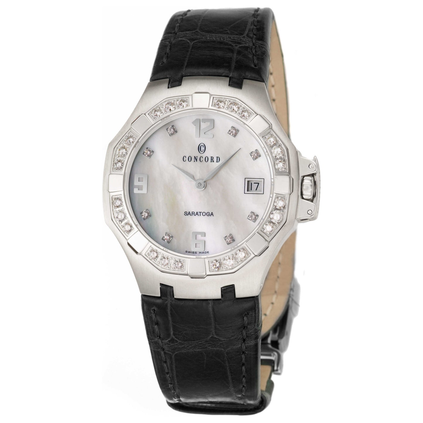 Front view of Concord Saratoga Women's Swiss Quartz (Battery-Powered) Watch 0310672