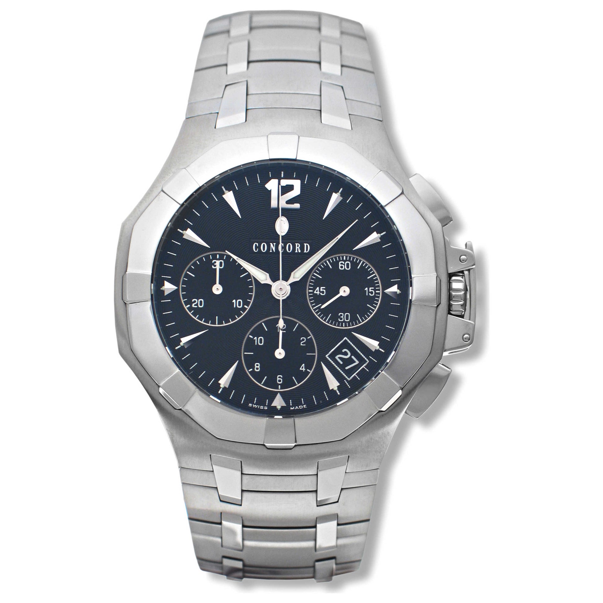 Front view of Concord Saratoga Men's Automatic Watch 0310689