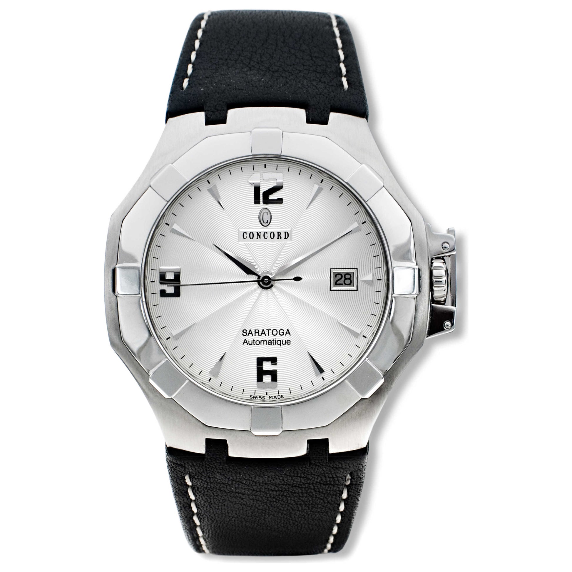 Front view of Concord Saratoga Men's Automatic Watch 0310734