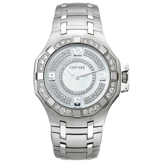 Front view of Concord Saratoga Women's Swiss Quartz (Battery-Powered) Watch 0310769