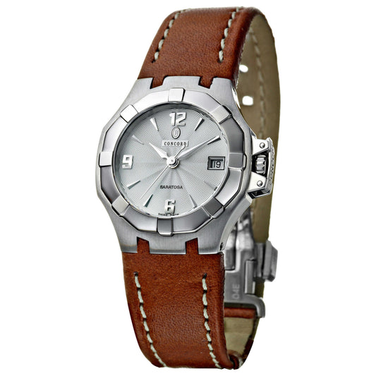 Front view of Concord Saratoga Women's Swiss Quartz (Battery-Powered) Watch 0310779
