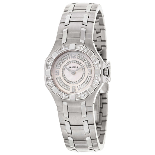 Front view of Concord Saratoga Women's Swiss Quartz (Battery-Powered) Watch 0310899