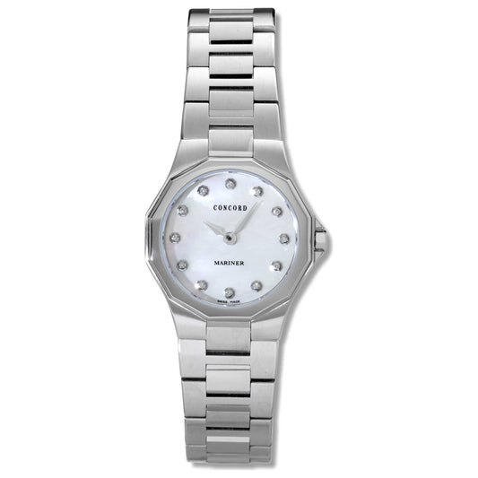 Front view of Concord Mariner Women's Swiss Quartz (Battery-Powered) Watch 0311383