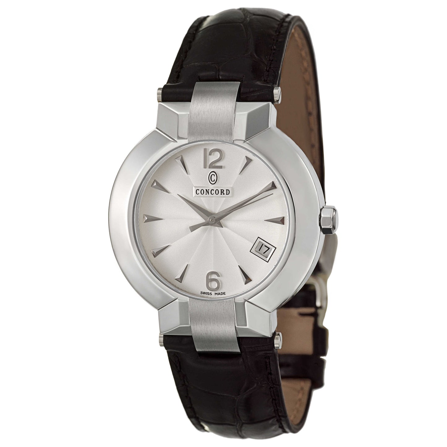 Front view of Concord La Scala Men's Swiss Quartz (Battery-Powered) Watch 0311799