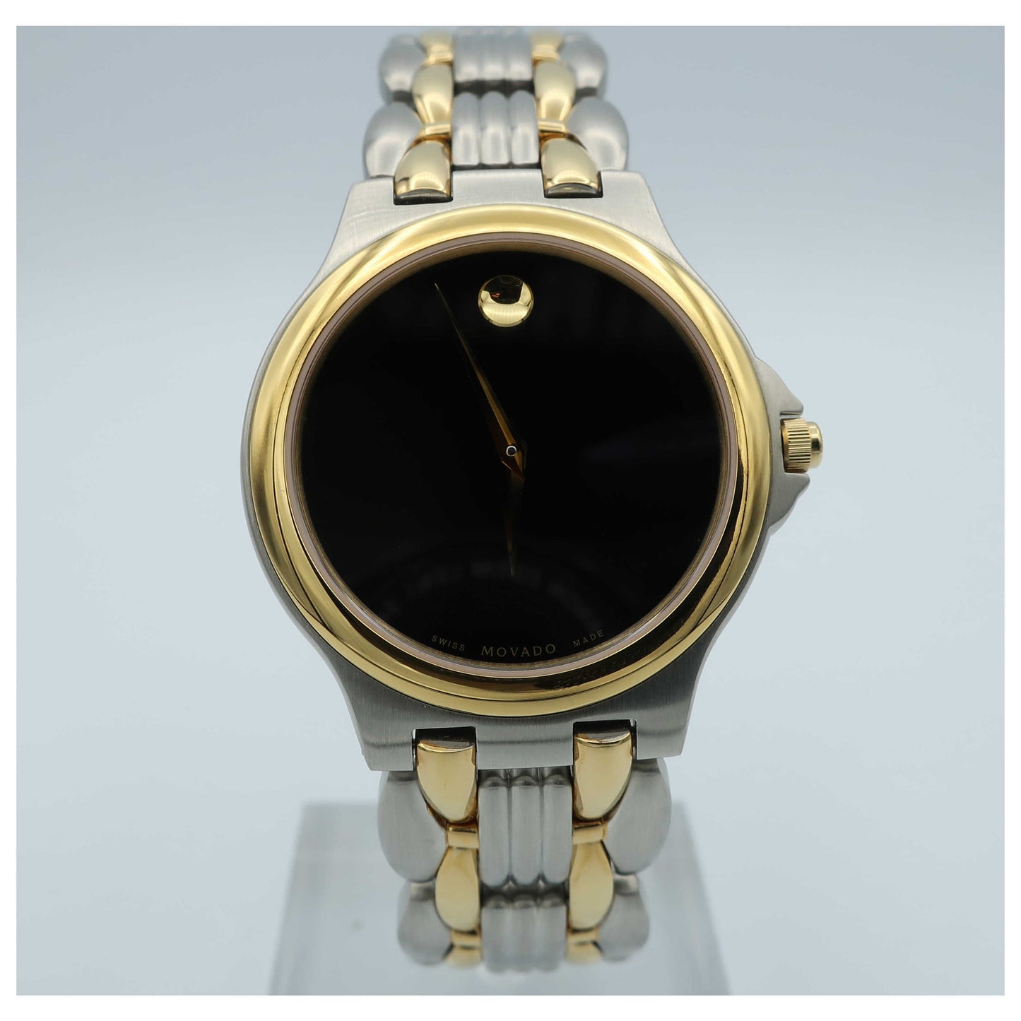 Front view of Movado Collection Men's Swiss Quartz (Battery-Powered) Watch 0604517-PO
