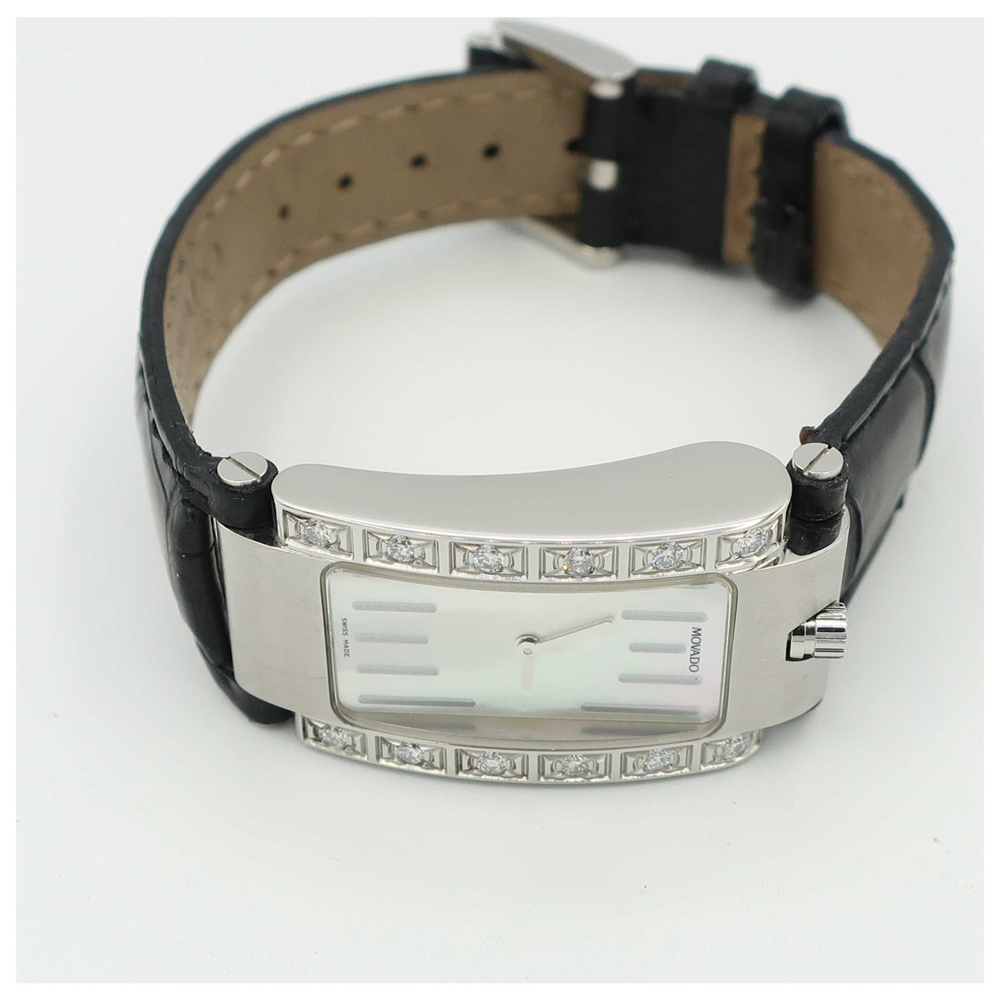 Movado Elliptica Women's Swiss Quartz (Battery-Powered) Watch 0604863-PO - Image #8