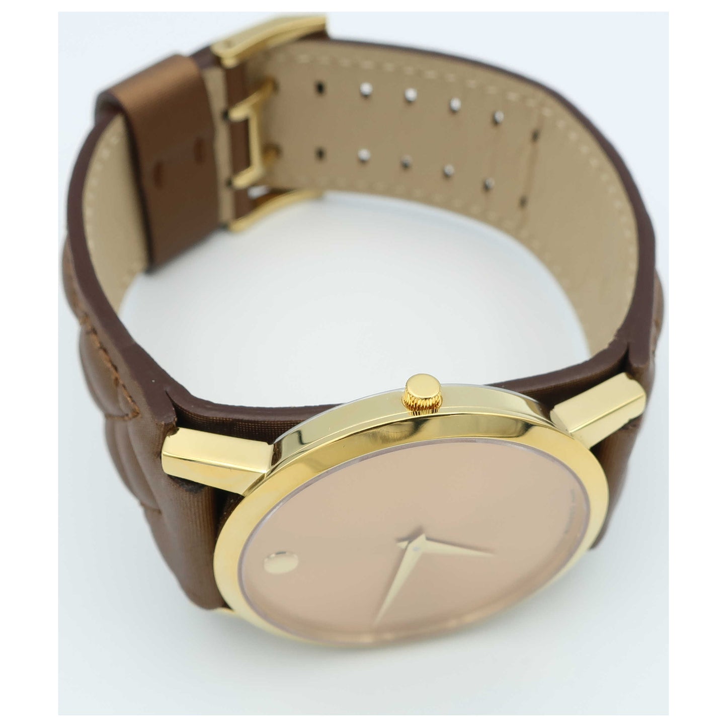 Movado Museum Women's Swiss Quartz (Battery-Powered) Watch 0605713-PO - Image #8