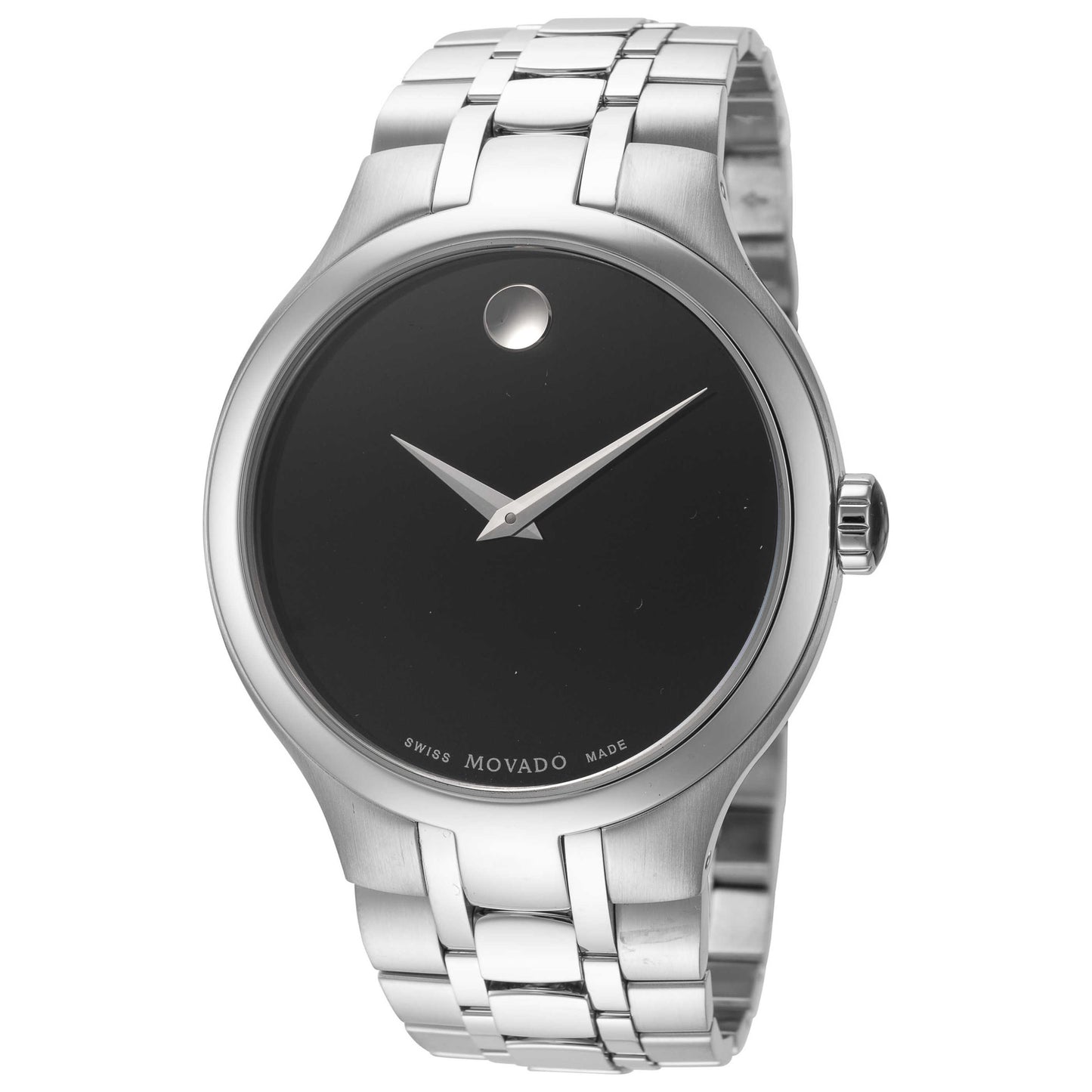 Front view of Movado Collection Men's Quartz Watch 0606367