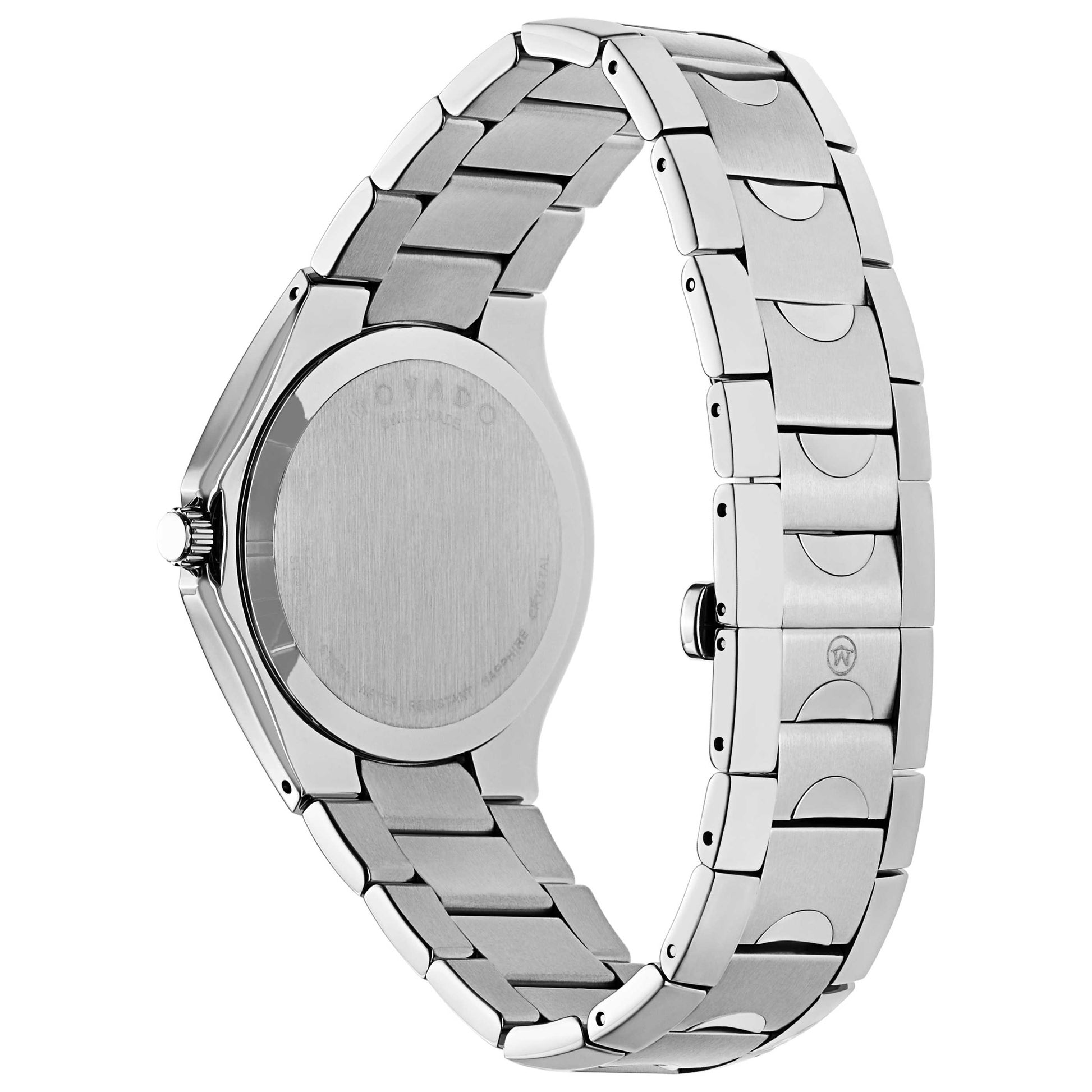 Back view of Movado Luno Men's Quartz Watch 0606378