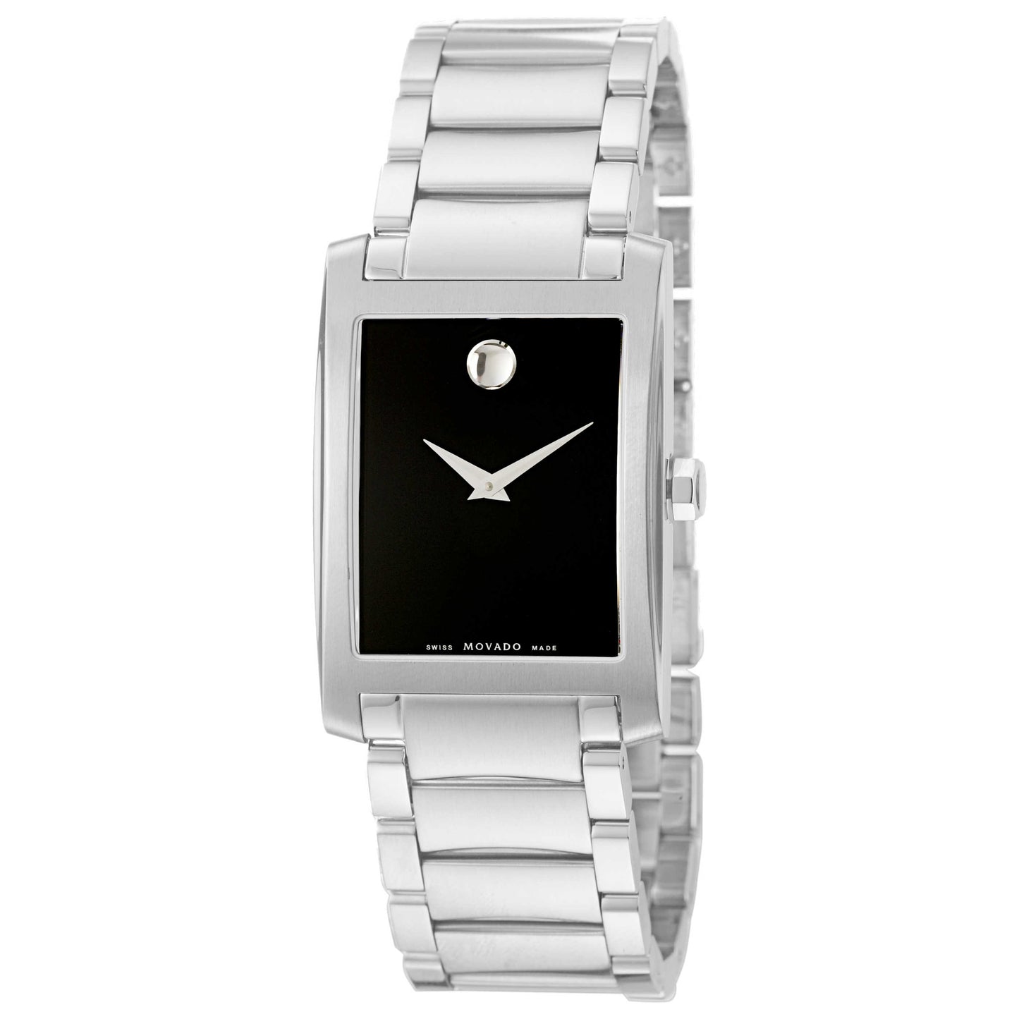 Front view of Movado Certe Men's Swiss Quartz (Battery-Powered) Watch 0606403