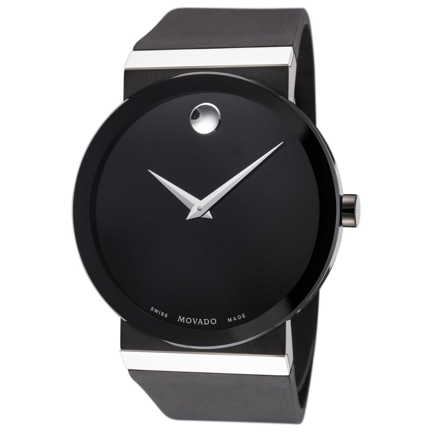 Front view of Movado Sapphire Synergy Men's Swiss Quartz (Battery-Powered) Watch 0606780