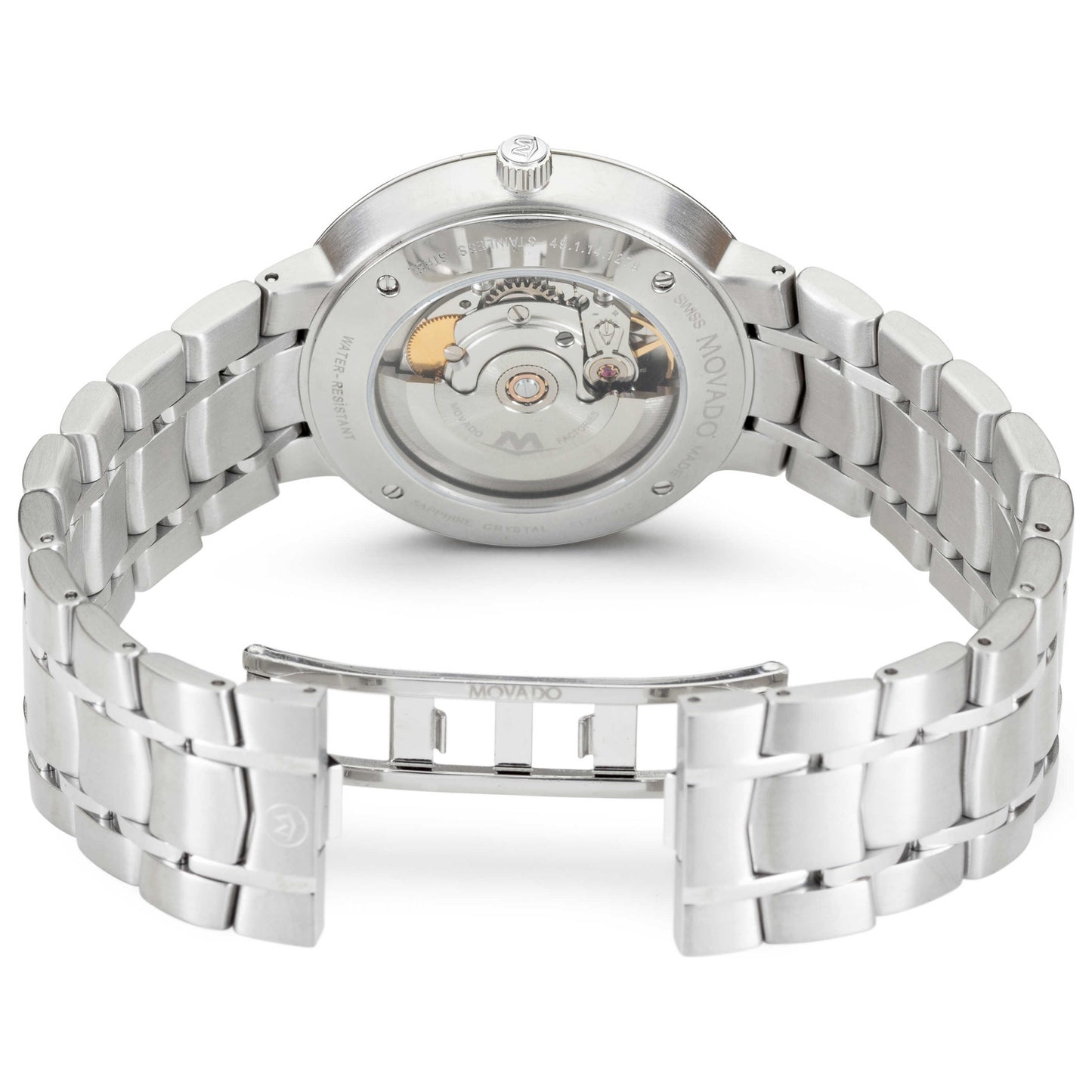 Back view of Movado 1881 Men's Automatic Watch 0606914