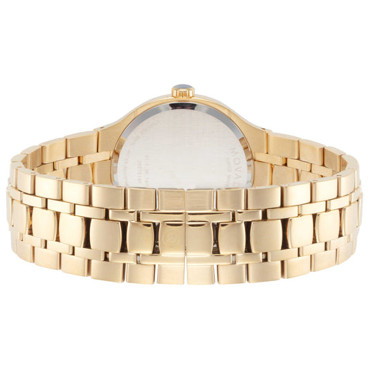 Back view of Movado Portofolio Men's Quartz Watch 0607227