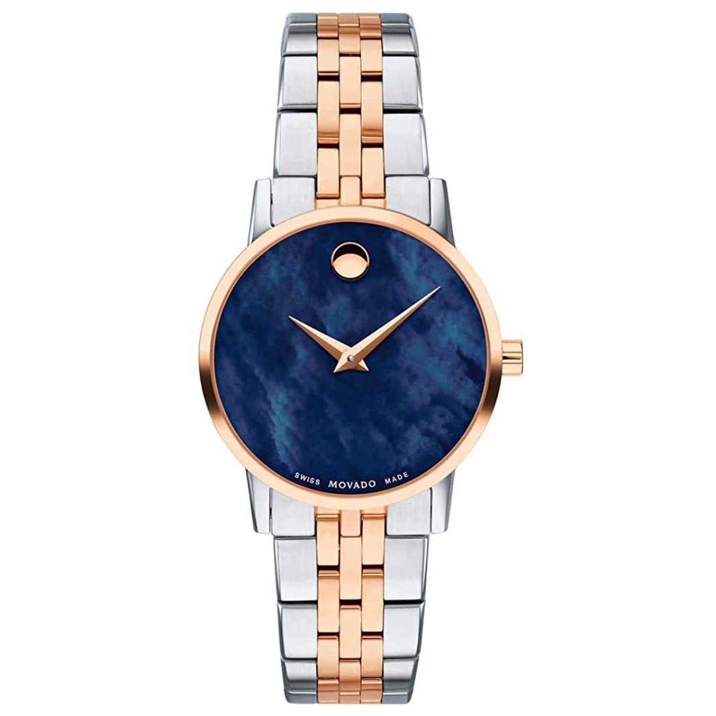 Front view of Movado Museum Women's Quartz Watch 0607268