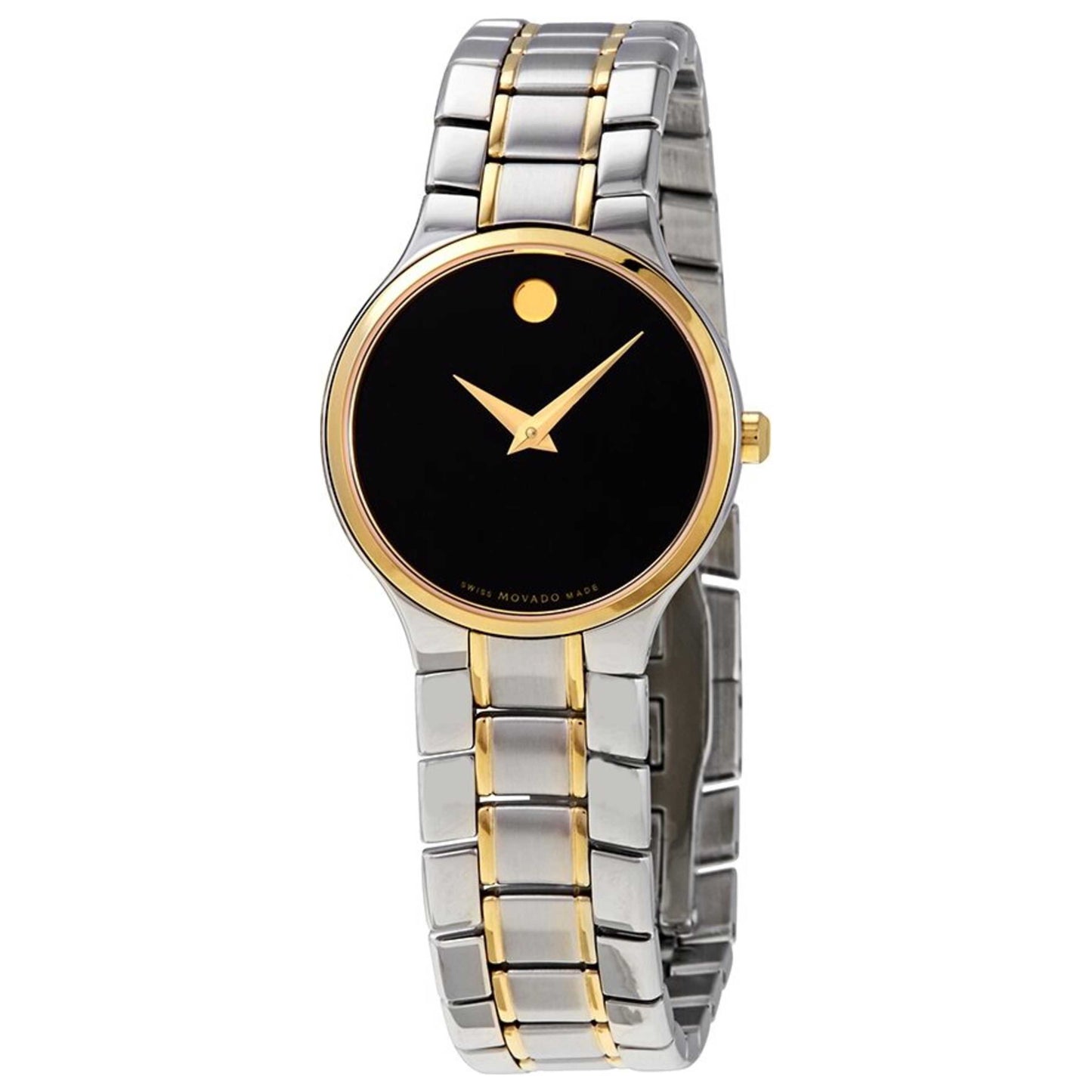 Front view of Movado Serio Women's Quartz Watch 0607289