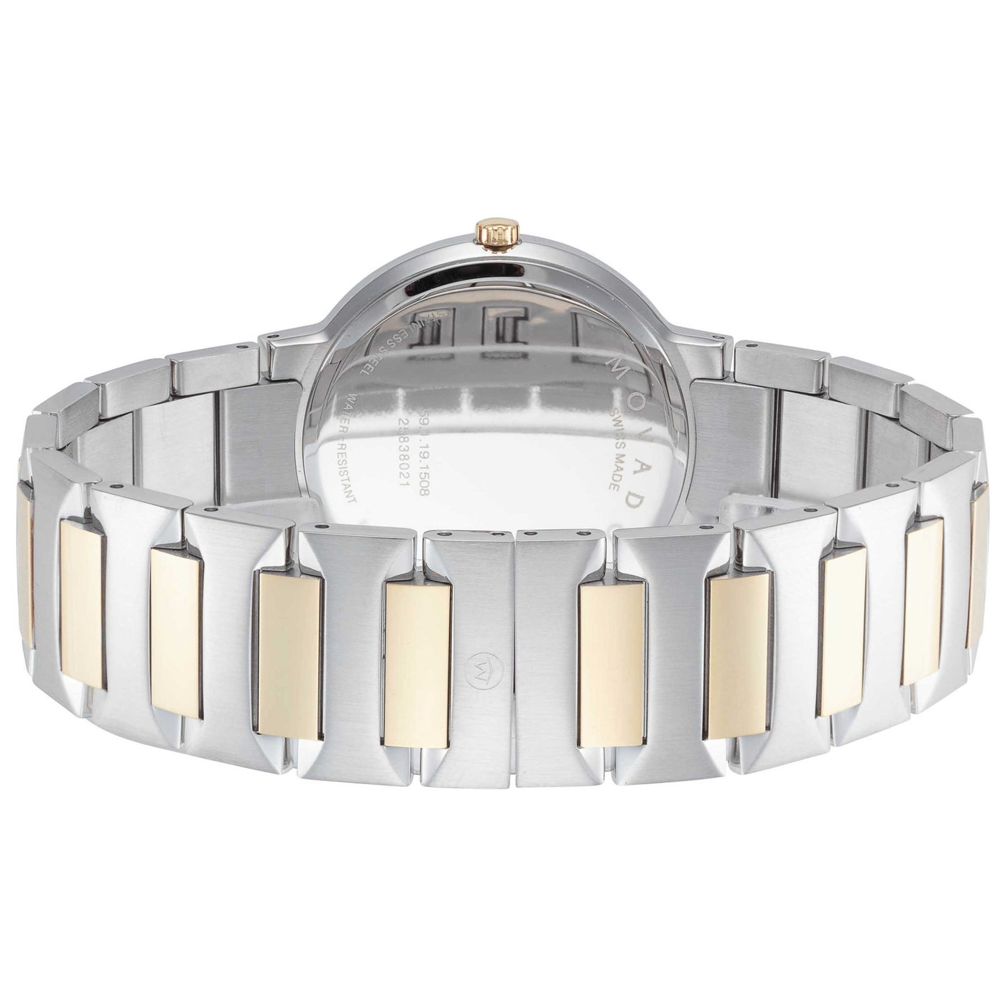 Back view of Movado Temo Men's Quartz Watch 0607293