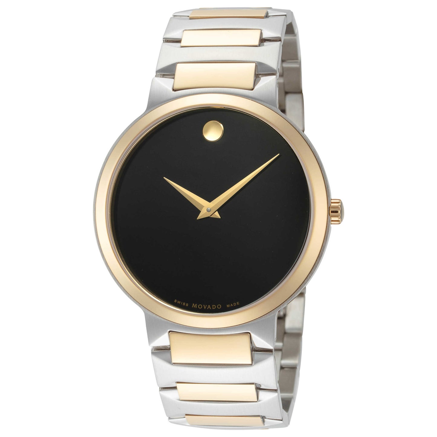 Front view of Movado Temo Men's Quartz Watch 0607293