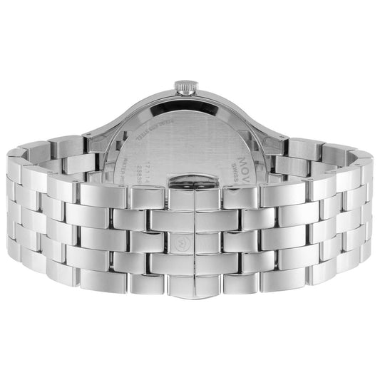 Back view of Movado Veturi Men's Quartz Watch 0607415