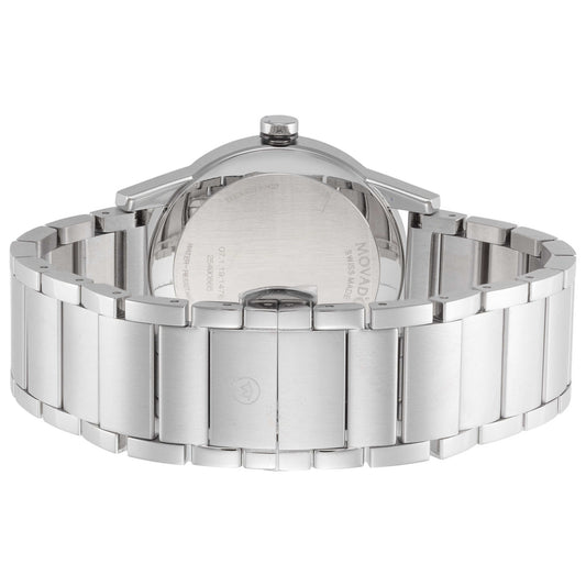 Back view of Movado Museum Men's Quartz Watch 0607557