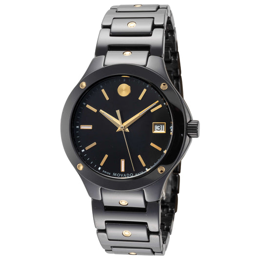 Front view of Movado SE Women's Quartz Watch 0607741