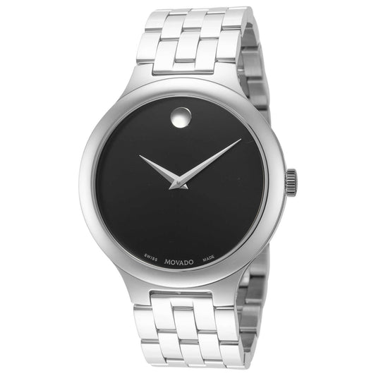 Front view of Movado Veturi Men's Quartz Watch 0608041