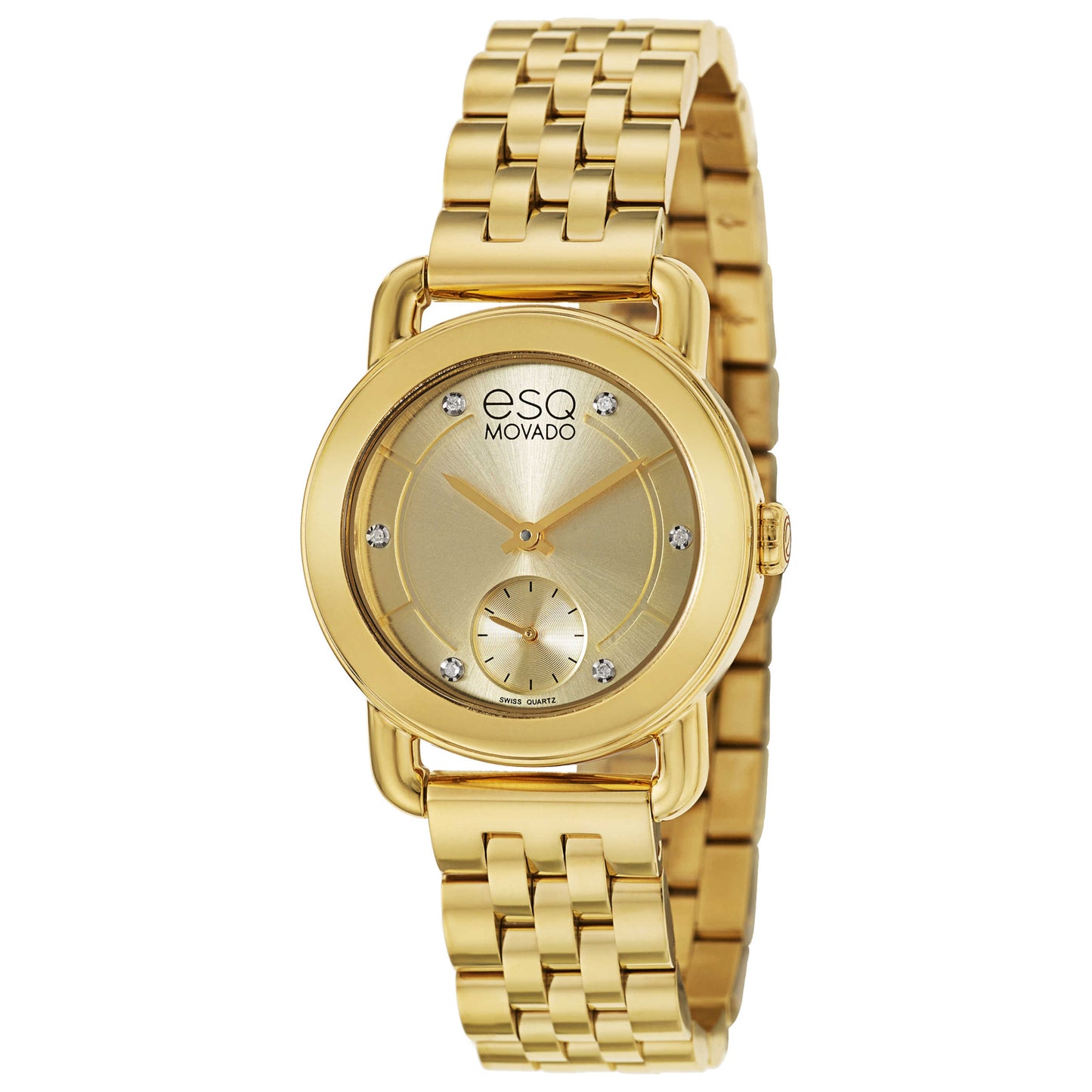 Front view of ESQ by Movado Classica Women's Swiss Quartz (Battery-Powered) Watch 07101417