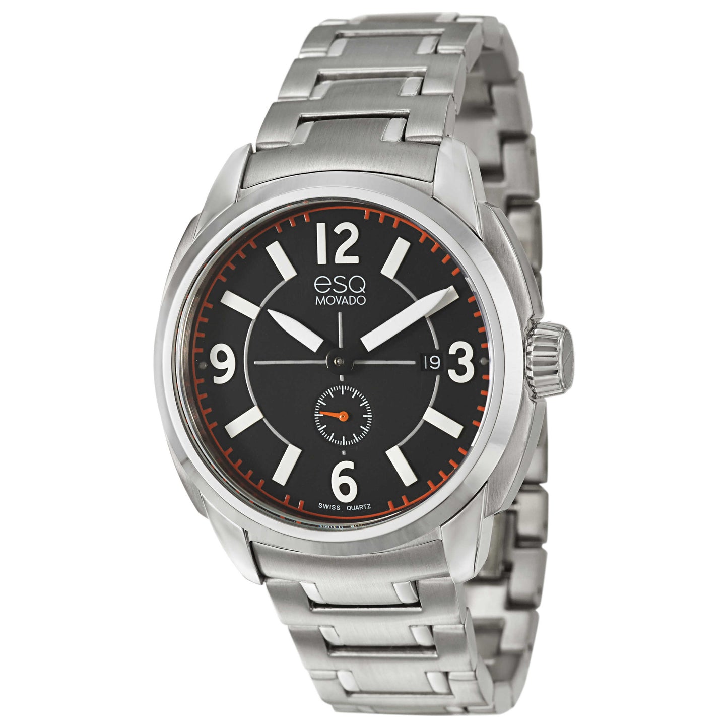 Front view of ESQ by Movado Excel Men's Swiss Quartz (Battery-Powered) Watch 07301407