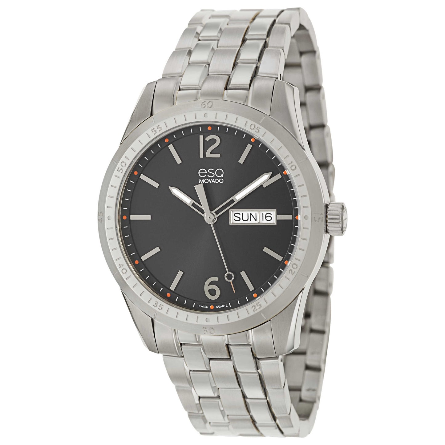 Front view of ESQ by Movado Current Men's Swiss Quartz (Battery-Powered) Watch 07301471