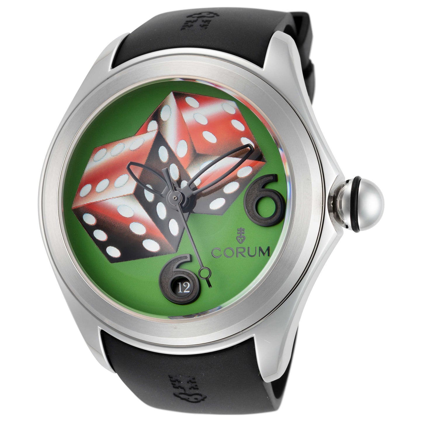 Front view of Corum Bubble Men's Automatic Watch 082-310-20-0371-DI06