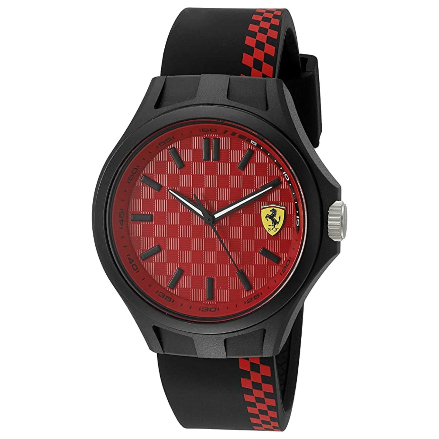 Front view of Scuderia Ferrari Pit Crew Men's Quartz Watch 0830325