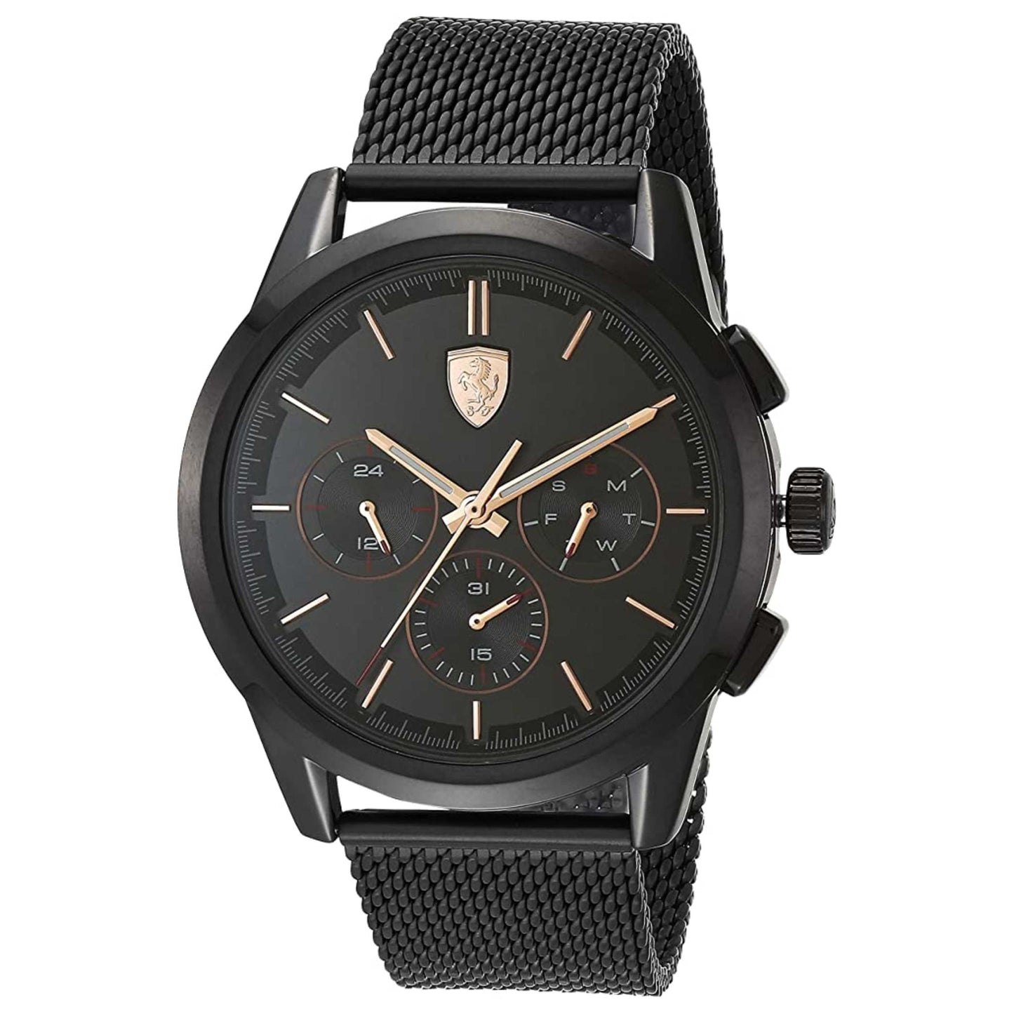 Front view of Scuderia Ferrari Grand Tour Men's Quartz Watch 0830807