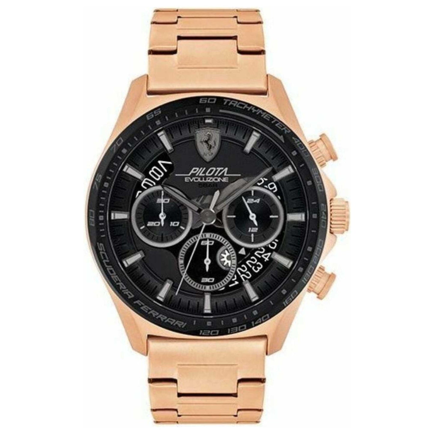 Front view of Scuderia Ferrari Pilot Evo Men's Quartz Watch 0830825