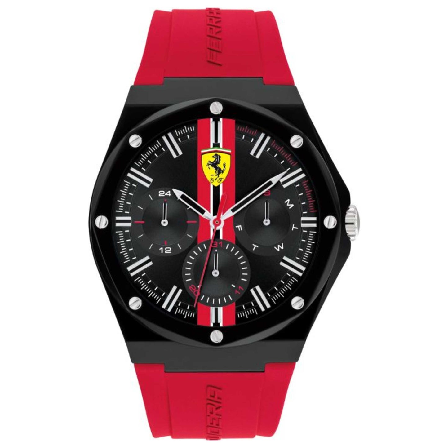 Front view of Scuderia Ferrari Aspire Men's Quartz Watch 0830870