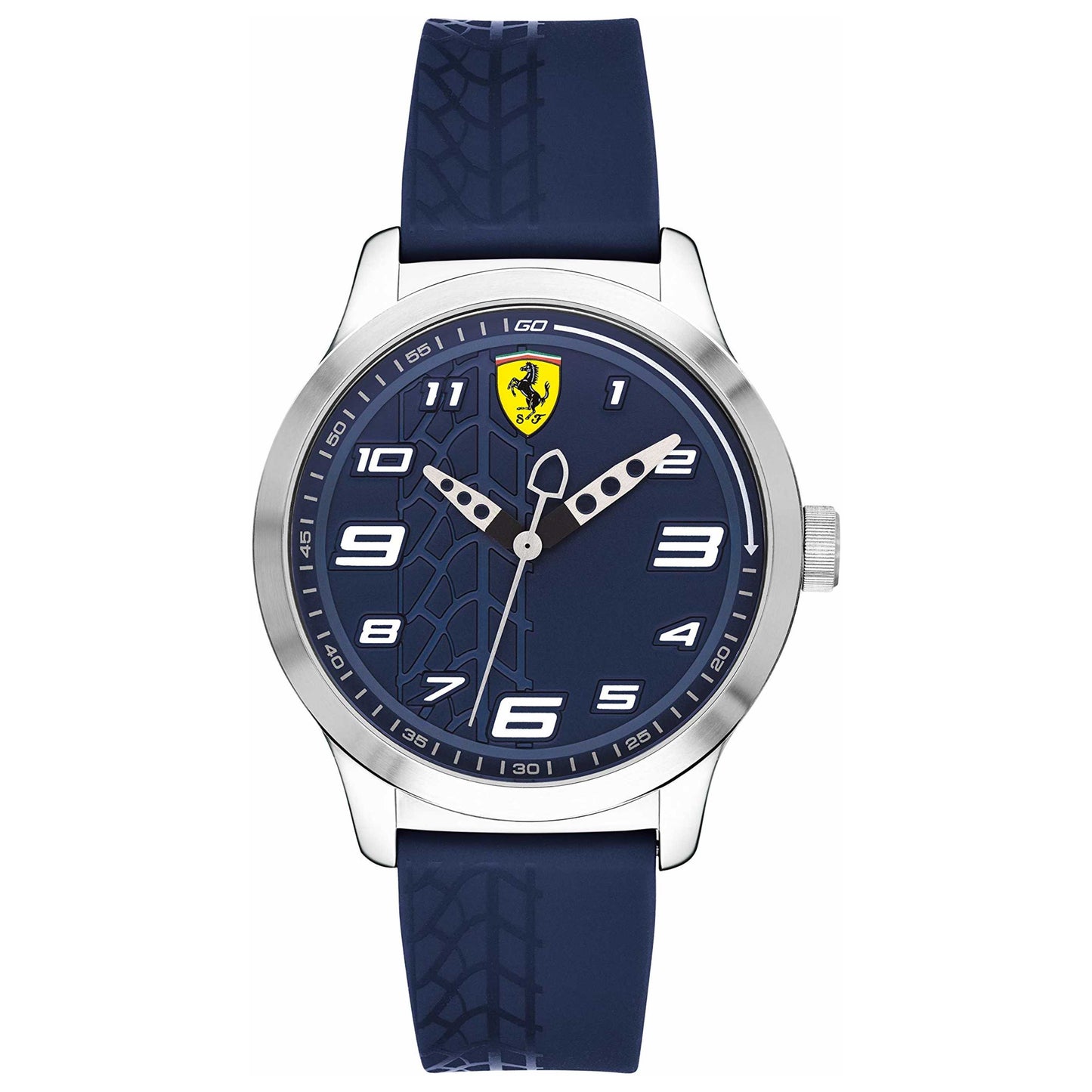 Front view of Scuderia Ferrari Pitlane for Kids Unisex Quartz Watch 0840020