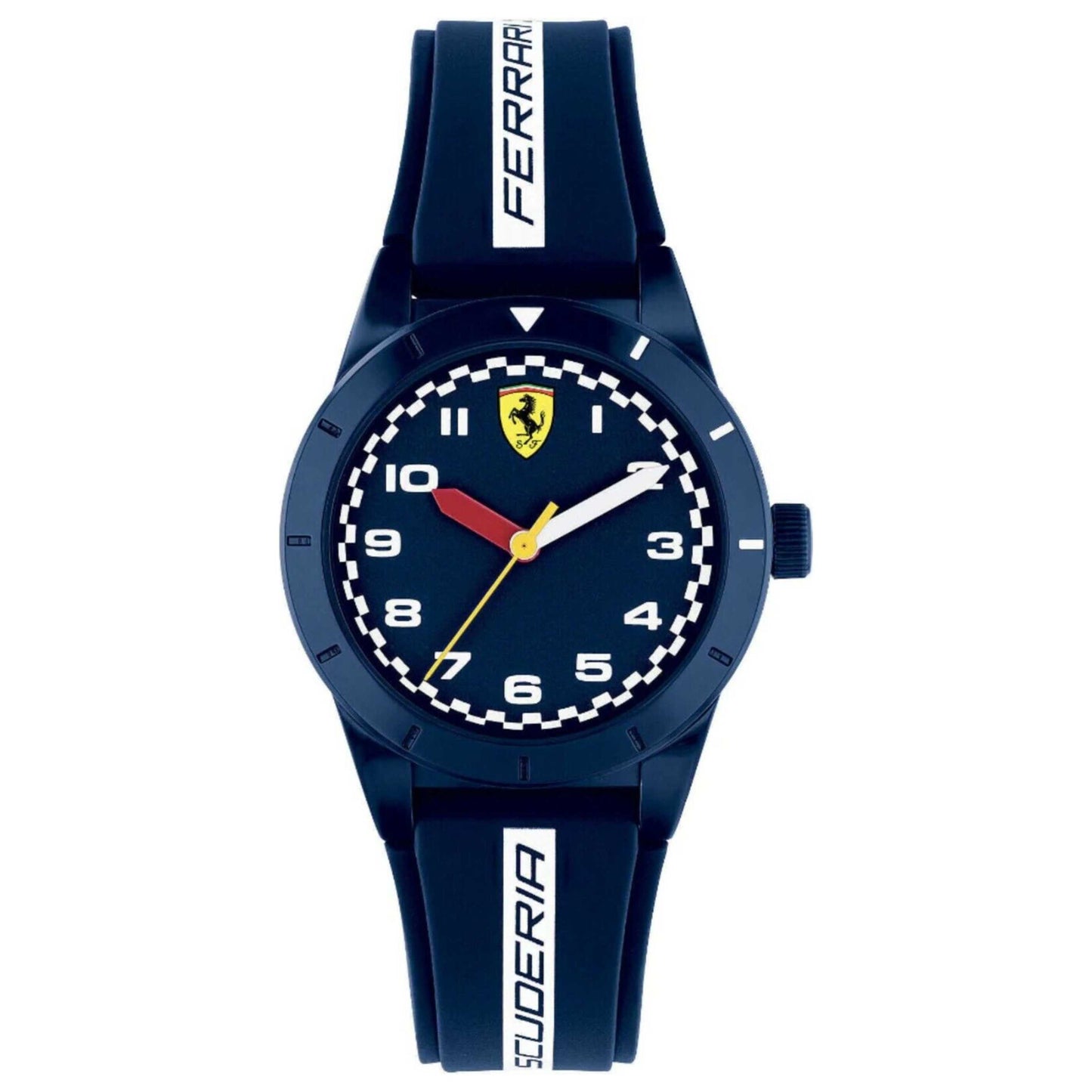 Front view of Scuderia Ferrari Redrev for Kids Unisex Quartz Watch 0860019