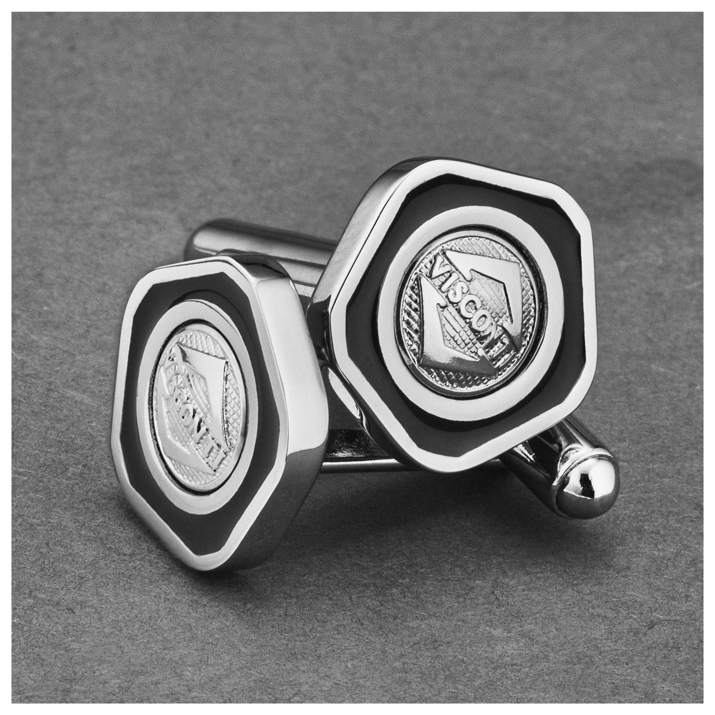 Visconti Divina Proporzione Men's Cufflink 0980CDP002A - Image #4