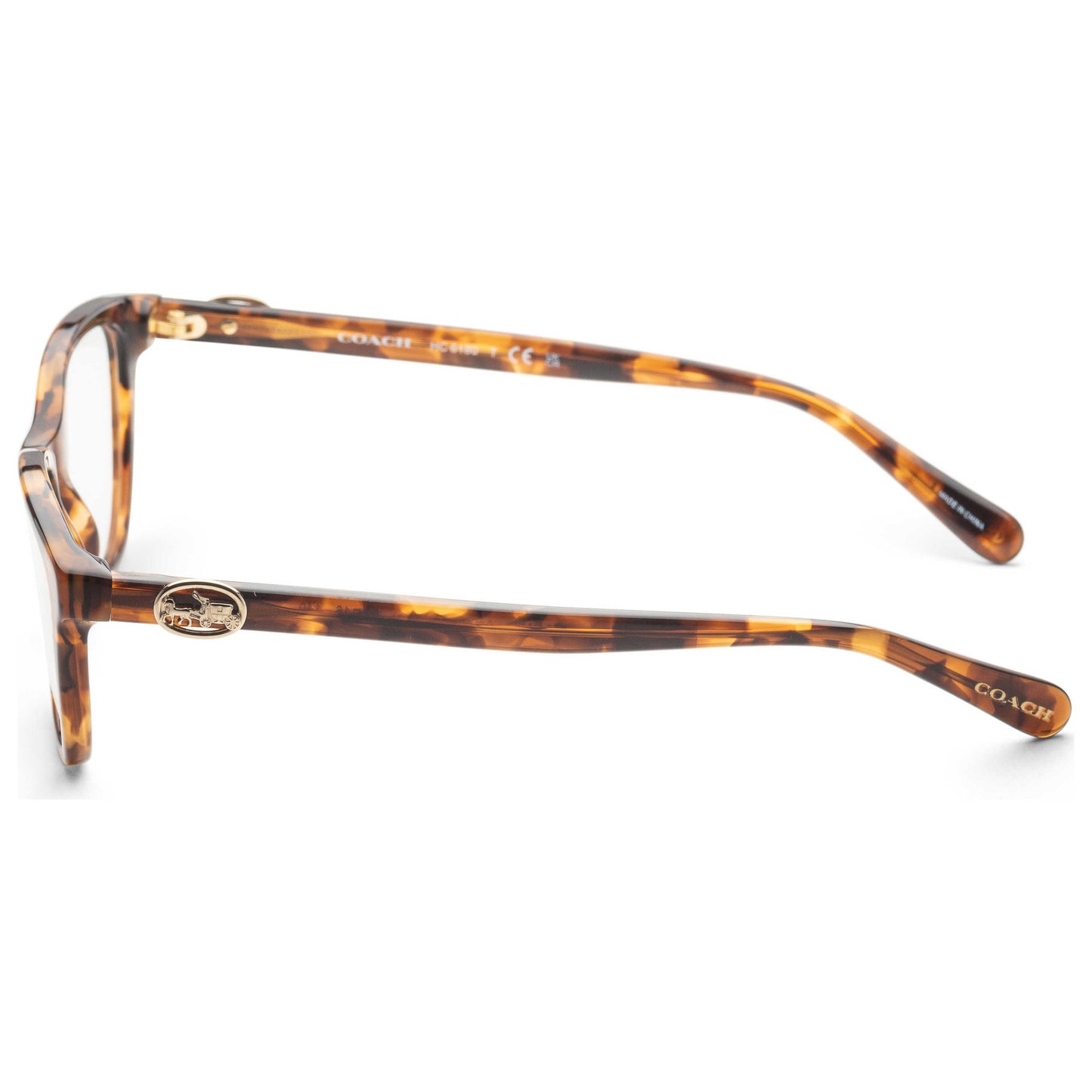Left view of Coach Fashion Women's Opticals 0HC6180-5664-52